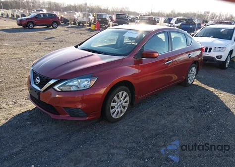2016 Nissan Sentra Sv from USA, damaged, VIN 3N1AB7AP8GY212361